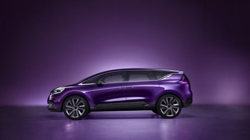 De nieuwe Renault Espace ziet al een beetje het licht als Initiale Paris Concept. Hij toont zich excentriek met 22 inch wielen maar is onder de kap bescheiden door nieuwe dCi 130 pk diesel met 400 Nm.