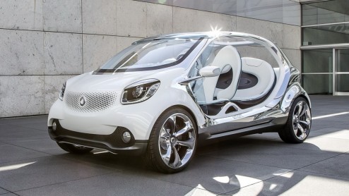 Smart neemt voorproefje nieuwe forfour mee naar IAA 2013 en noemt het studiemodel fourjoy.
