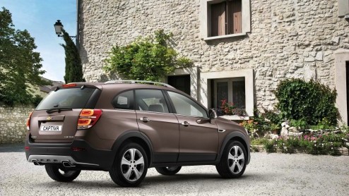 Nieuwe Chevrolet Captiva facelift staat in Geneve