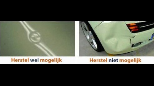 Exclusief voor onze Twitter-volgers en Facebook-vrienden: gratis herstel van maximaal drie parkeerdeukjes in samenwerking met Centraal Beheer Achmea.