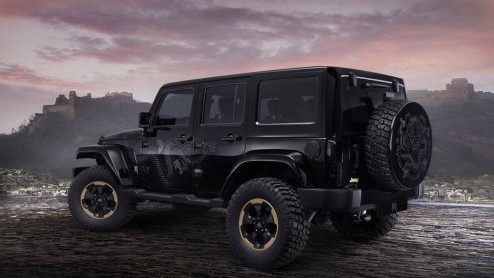 Nu elk automerk iets speciaals meebrengt naar Peking kan het 'Amerikaanse' Jeep natuurlijk niet achterblijven. Zij namen een Jeep Wrangler en lieten een stel getalenteerde designers hun gang gaan. Moo