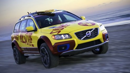 Over een stoere Zweed gesproken. Dit is de XC70 Surf Rescue. Een opgedofte XC70 met een groots gezicht, die zich thuisvoelt op het strand. Hij is te zien als concept op de Sema-beurs in Las Vegas.