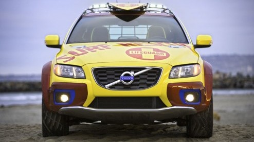 Over een stoere Zweed gesproken. Dit is de XC70 Surf Rescue. Een opgedofte XC70 met een groots gezicht, die zich thuisvoelt op het strand. Hij is te zien als concept op de Sema-beurs in Las Vegas.